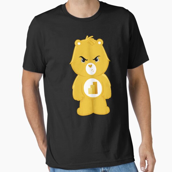 Vista previa del artículo con la obra «Oso de Power BI», diseñado y vendido por carebear4hire.