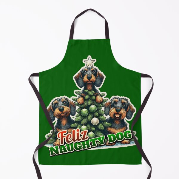 Item preview, Wire-haired Dachshund, Wiener, Sausage, Doxie Christmas tree, gift for dog lovers designed and sold by ThisDress.