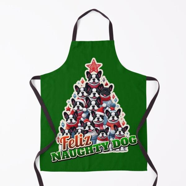 Item preview, French Bulldog, Frenchie Christmas tree, gift for dog lovers designed and sold by ThisDress.