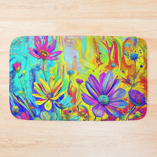 Item preview, Abstract Colorful Blossom designed and sold by blackhalt.