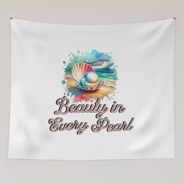 Item preview, Motivational and Inspirational Quotes – Pearl & Floral Design for Positive T-Shirts, Mugs, Stickers & More designed and sold by artedigital99.