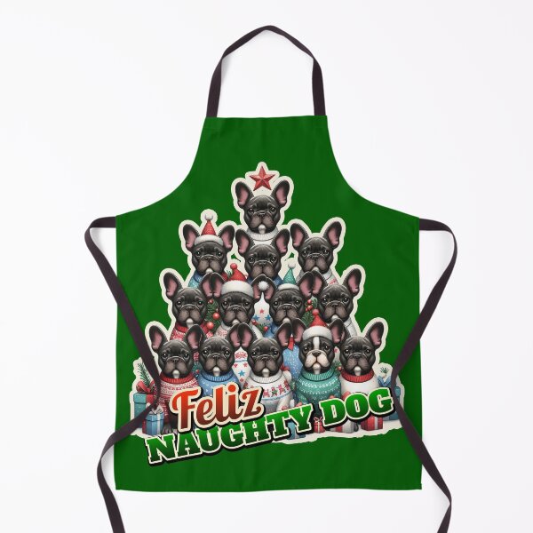 Item preview, French Bulldog, Frenchie Christmas tree, gift for dog lovers designed and sold by ThisDress.