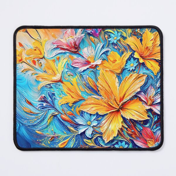 Item preview, Energetic Bloom Swirls: Abstract Artistry designed and sold by blackhalt.