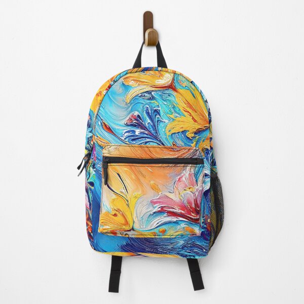 Item preview, Energetic Bloom Swirls: Abstract Artistry designed and sold by blackhalt.