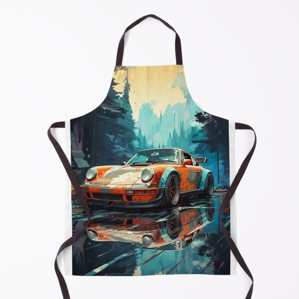 Item preview, Classic Racing Car Reflects In Wet Road designed and sold by RevUpDesign.