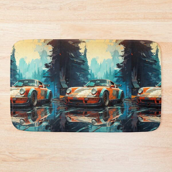 Item preview, Classic Racing Car Reflects In Wet Road designed and sold by RevUpDesign.