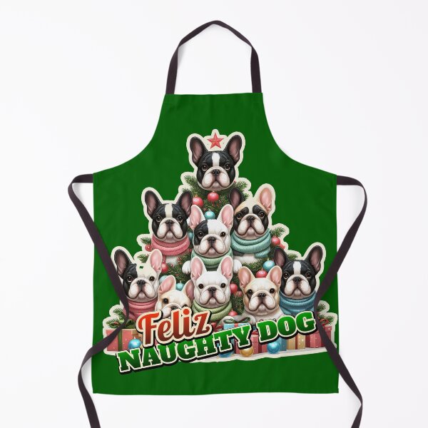 Item preview, French Bulldog, Frenchie Christmas tree, gift for dog lovers designed and sold by ThisDress.