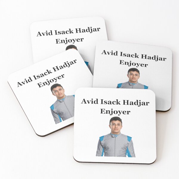 Item preview, Avid Isack Hadjar Enjoyer F1 Manager designed and sold by archiewildsbull.