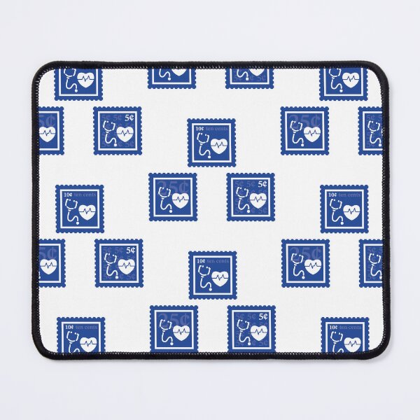 Item preview, Nursing | Royal Blue & White Stamps | College Medical Doctor Major | CNA Healthcare Worker Graduate School Class | RN Nurse Practitioner Job | University Degree Minor | StampHeed 006 designed and sold by StampHeed.