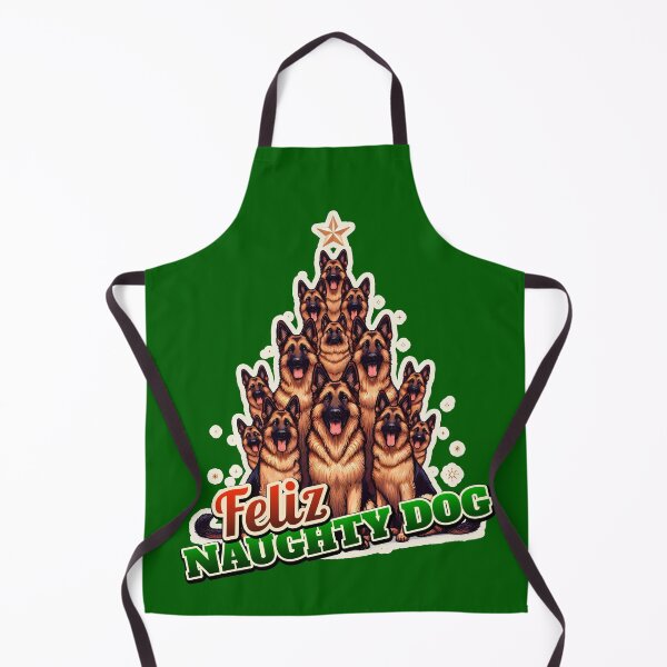 Item preview, German Shepherd, Christmas tree, gift for dog lovers designed and sold by ThisDress.