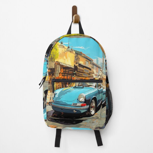 Item preview, Vintage Sports Car On A Sunlit City Street designed and sold by RevUpDesign.