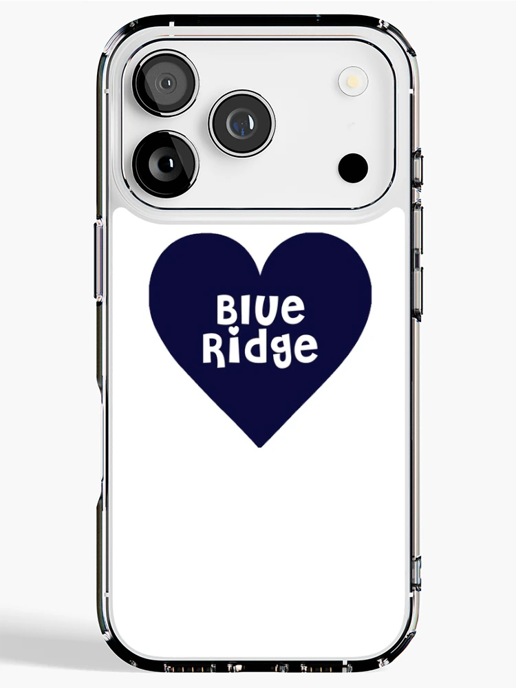 Thumbnail 1 of 5, iPhone Case, Blue Ridge heart designed and sold by TaskMe.