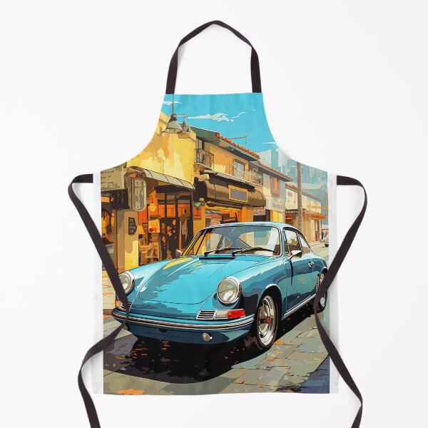 Item preview, Vintage Sports Car On A Sunlit City Street designed and sold by RevUpDesign.