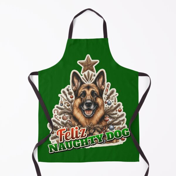 Item preview, German Shepherd, Christmas tree, gift for dog lovers designed and sold by ThisDress.