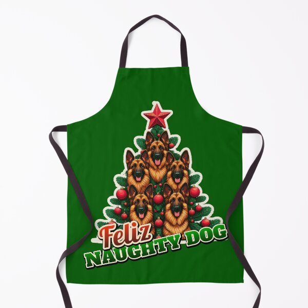 Item preview, German Shepherd, Christmas tree, gift for dog lovers designed and sold by ThisDress.