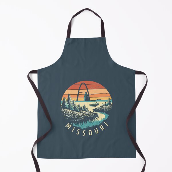 Item preview, Missouri - Vintage Sunset - Colorful Illustration designed and sold by Amazing States of America.