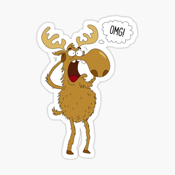 Item preview, Scared Moose designed and sold by DmitriM.