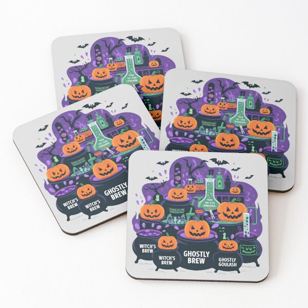 Item preview, Potion Lab with Bubbling Cauldrons designed and sold by Itsheartshop.