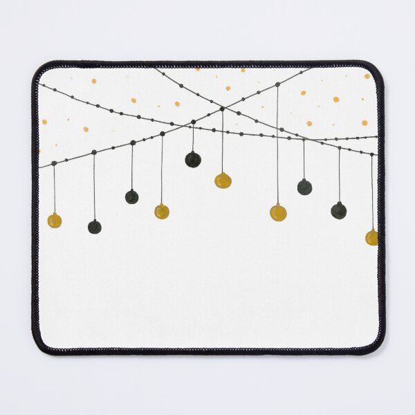 Item preview, Christmas and new years ornaments black and gold designed and sold by AnjaLiaDesigns.