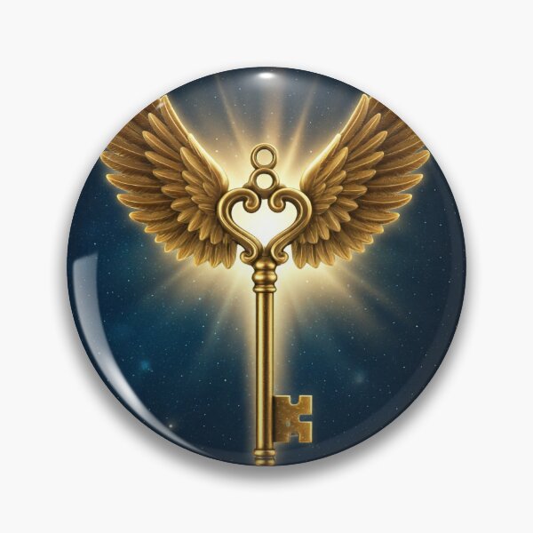 Item preview, Winged Key: A Symbol of Hope designed and sold by CreativeMoo82.