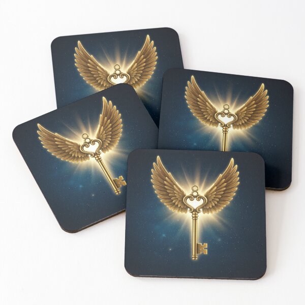 Item preview, Winged Key: A Symbol of Hope designed and sold by CreativeMoo82.