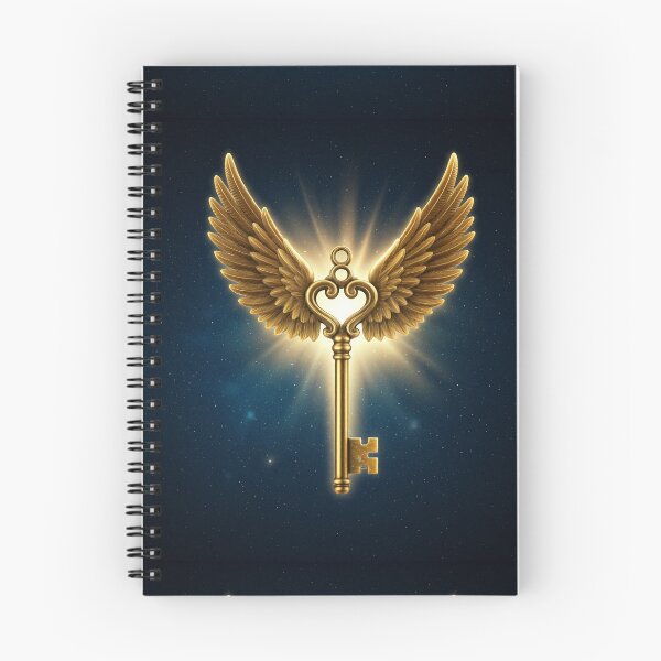 Item preview, Winged Key: A Symbol of Hope designed and sold by CreativeMoo82.