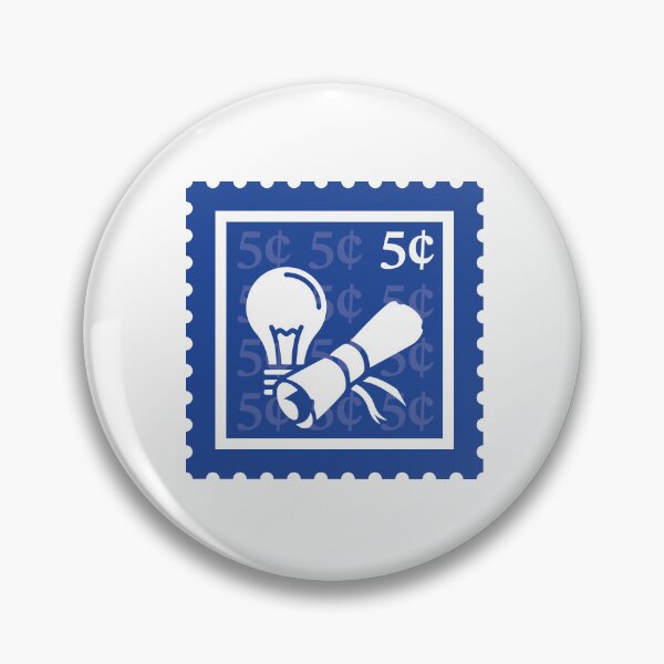 Item preview, Philosophy | Royal Blue & White Stamps | College English Logic Major | Plato Socrates Studies Graduate School Class | Aristotle Historian Job | University Degree Minor | StampHeed 006 designed and sold by StampHeed.