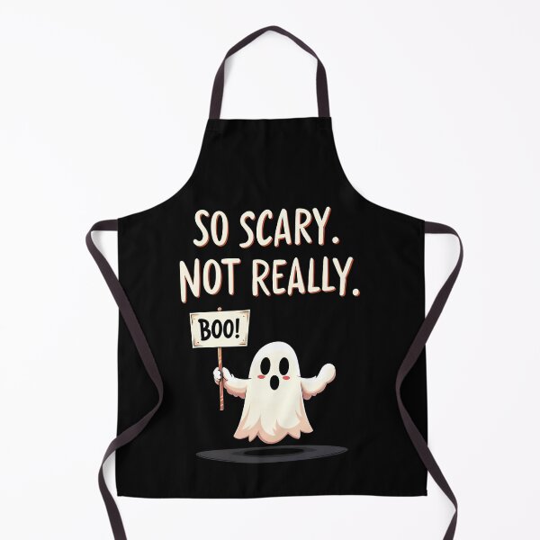 Item preview, Cute Ghost Saying "Boo!" - Funny Halloween Design designed and sold by Taans-Creation.