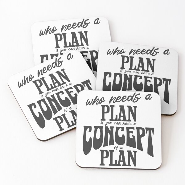 Item preview, Who needs a plan designed and sold by VariousGoodies.