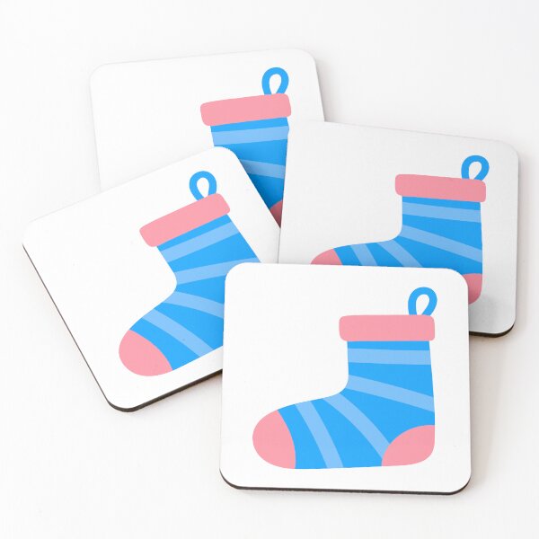Item preview, Cute Winter Cartoon Knitwear Christmas Socks designed and sold by nuchz.