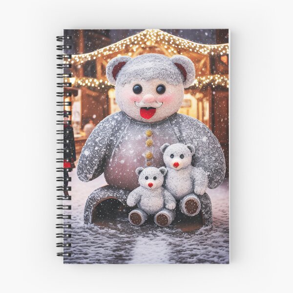 Artikelvorschau, Weihnachtsteddy mit Babys auf dem Markt entworfen und verkauft von Jennifer Morcom.