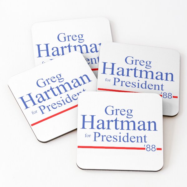 Item preview, Greg Hartman '88 campaign presidency I designed and sold by NoiseToSeeYou.