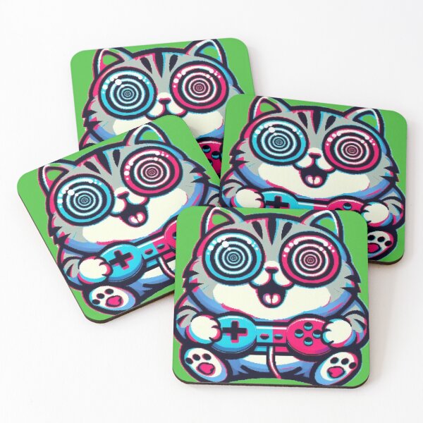 Item preview, Video Game Cat designed and sold by benotone123.