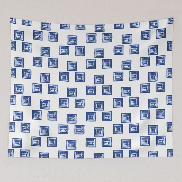 Item preview, Physics | Royal Blue & White Stamps | College Quantum Mechanics Major | Applied Math Graduate School Class | Einstein Physicist Job | University Degree Minor | StampHeed 006 designed and sold by StampHeed.