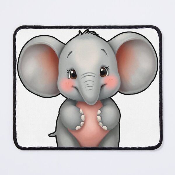 Item preview, Cute Little Elephant designed and sold by InsectWorldofAI.