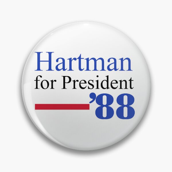 Item preview, Greg Hartman '88 campaign presidency III designed and sold by NoiseToSeeYou.