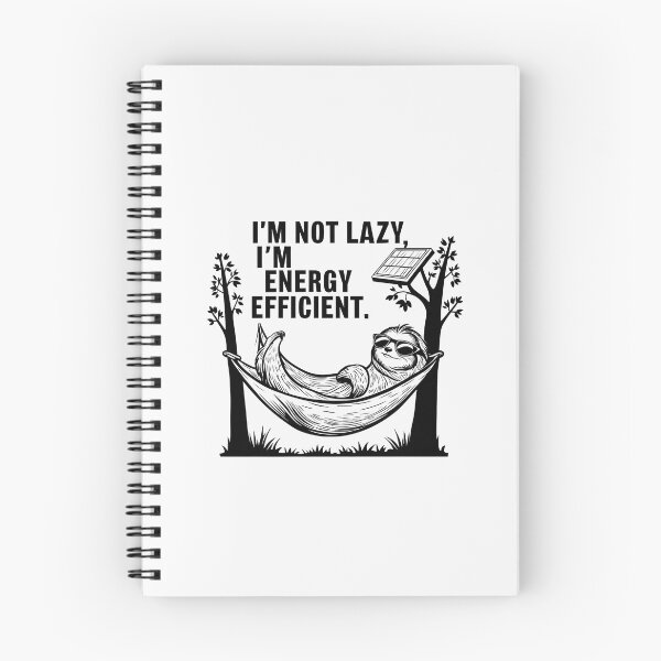 Item preview, I'm Not Lazy, I'm Energy Efficient Sloth designed and sold by Itsheartshop.