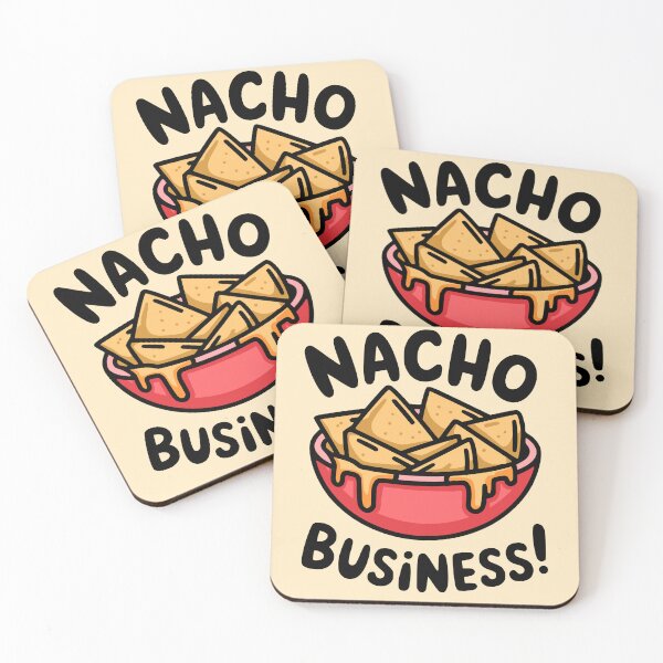 Item preview, Nacho Business! Cute Nacho Cheese Pun designed and sold by PMCreative.