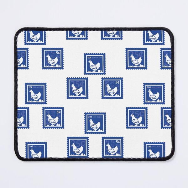 Item preview, Poultry Science | Royal Blue & White Stamps | College Chicken Vet Major | Food Studies Graduate School Class | Bird Farmer Job | University Degree Minor | StampHeed 006 designed and sold by StampHeed.