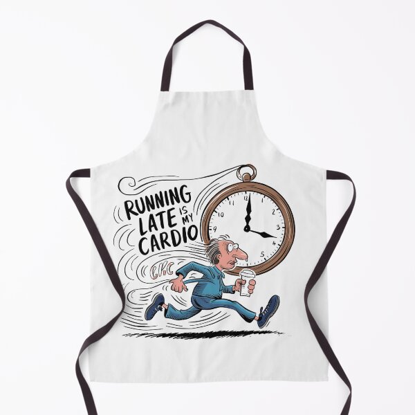 Item preview, Running Late is My Cardio designed and sold by Itsheartshop.