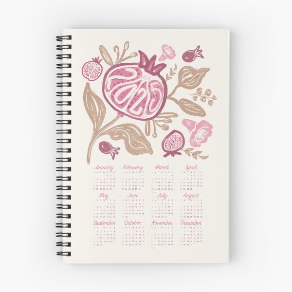 Item preview, Promegranates 2025 Calendar designed and sold by Anis Illustration.
