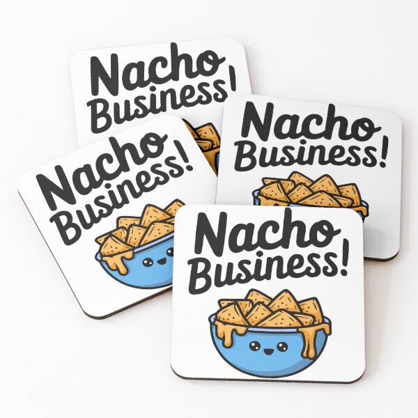 Item preview, Business! Funny Nacho Cheese Pun designed and sold by PMCreative.