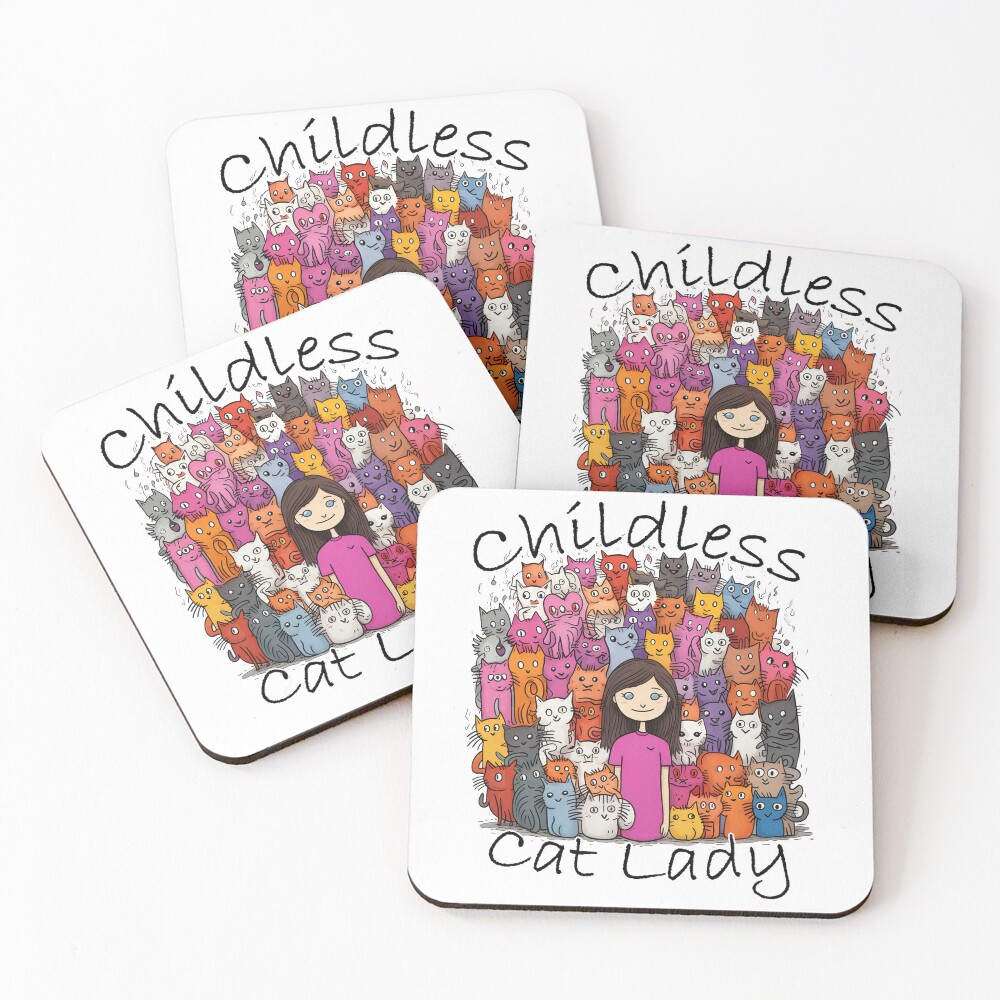 Item preview, Coasters (Set of 4) designed and sold by SlackerThreads.
