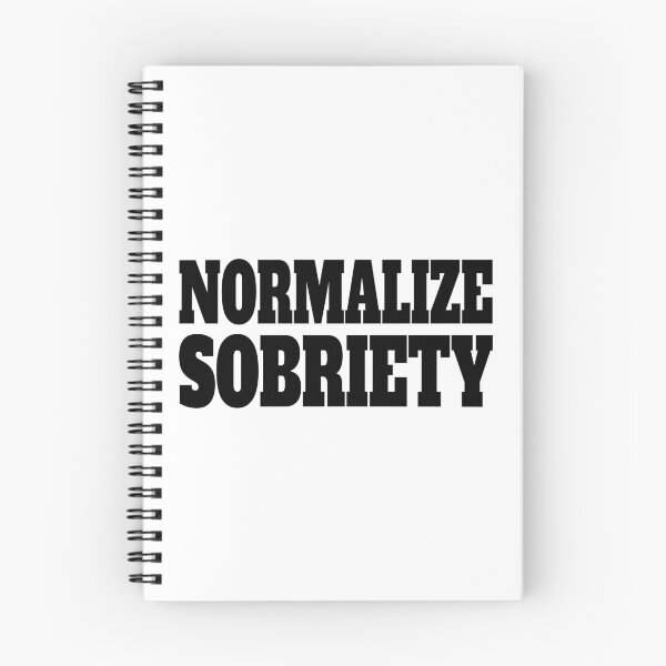 Item preview, Normalize Sobriety! White And Black designed and sold by PMCreative.