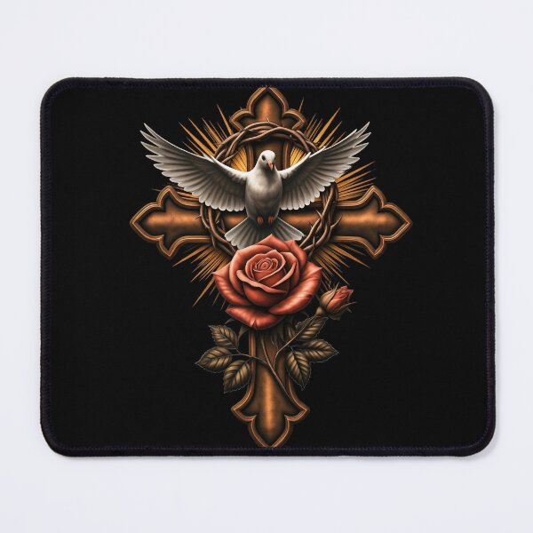 Item preview, Faith, Hope, and Love: A Christian Emblem designed and sold by CreativeMoo82.
