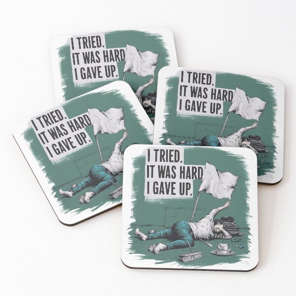 Item preview, I Tried. It Was Hard. I Gave Up designed and sold by Itsheartshop.