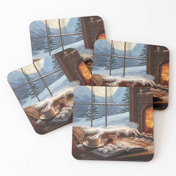 Item preview, Cozy Winter Hot Chocolate designed and sold by Alin Richard Iovănuț.