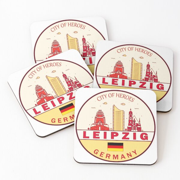 Item preview, Leipzig Skyline Art – Iconic Germany Cityscape designed and sold by BubbleSpy.