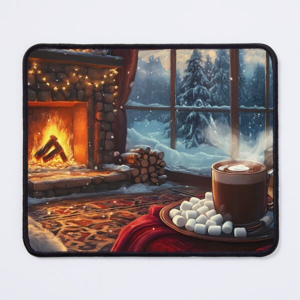Item preview, Cozy Winter Hot Chocolate designed and sold by Alin Richard Iovănuț.