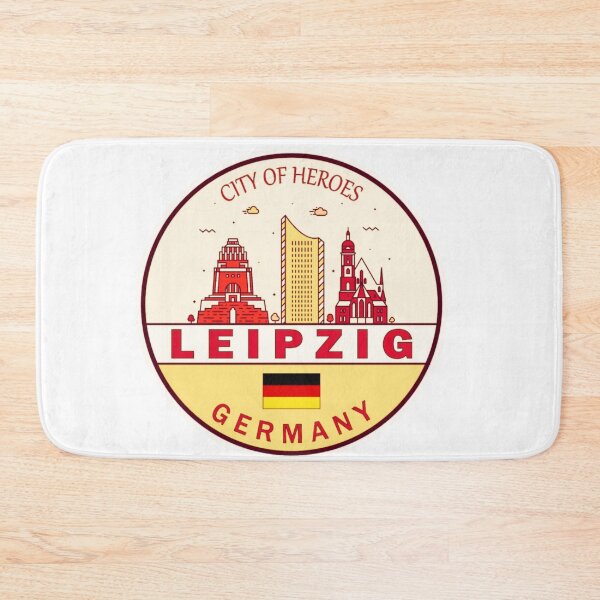 Item preview, Leipzig Skyline Art – Iconic Germany Cityscape designed and sold by BubbleSpy.